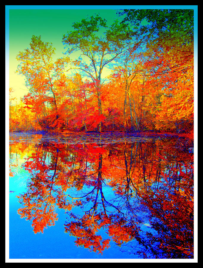 Autumn Colors #7 Digital Art by Aron Chervin