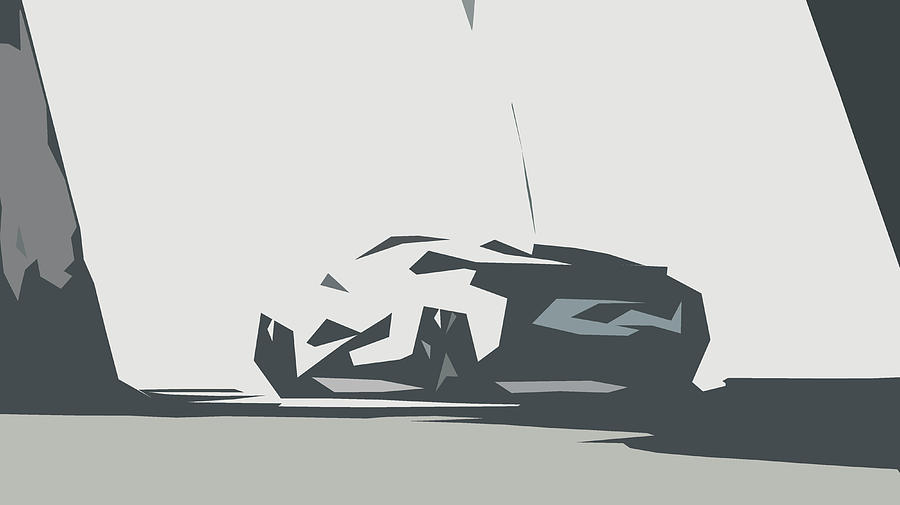 BMW i8 Spyder Abstract Design Digital Art by CarsToon Concept - Fine ...