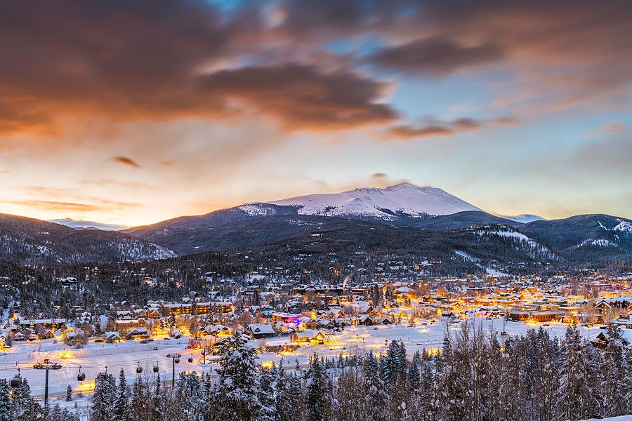 Mountain Photograph - Breckenridge, Colorado, Usa Town #7 by Sean Pavone