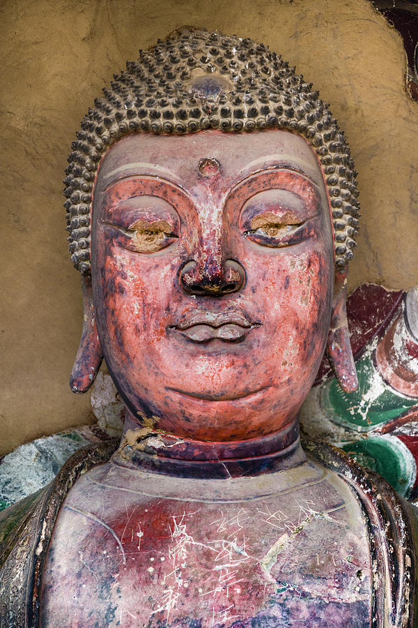 Buddha Maijishan Grottoes Tianshui Gansu China #7 Photograph by Adam Rainoff