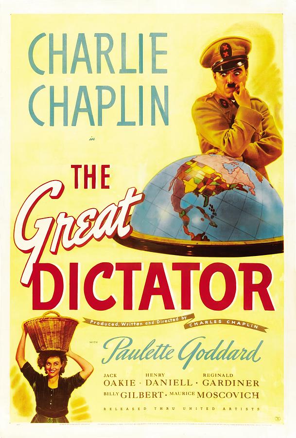 CHARLIE CHAPLIN in THE GREAT DICTATOR -1940-. #7 Photograph by Album