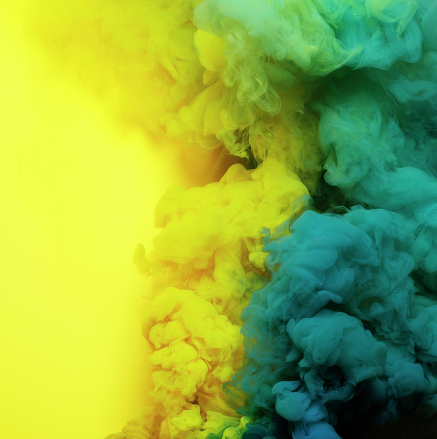 Colored Smoke #7 Photograph by Henrik Sorensen