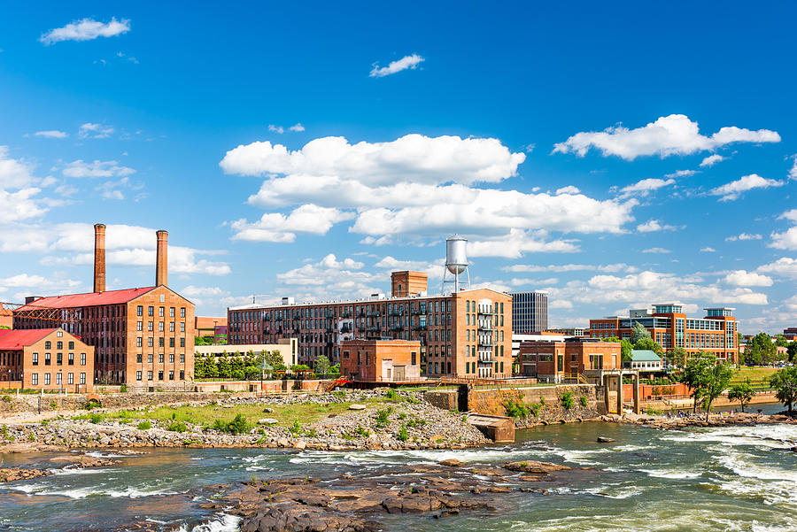 Columbus, Georgia, Usa Downtown Skyline Photograph by Sean Pavone ...