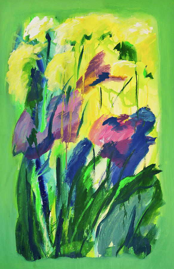 Composition Of Flowers #7 Digital Art by Balticboy