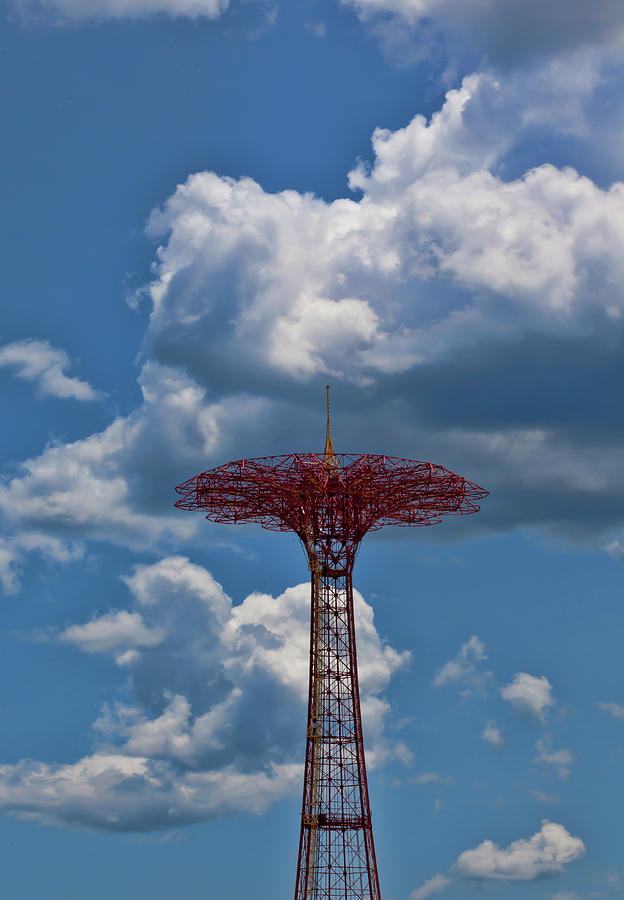 Coney Island Parachute Jump #7 Photograph by Robert Ullmann