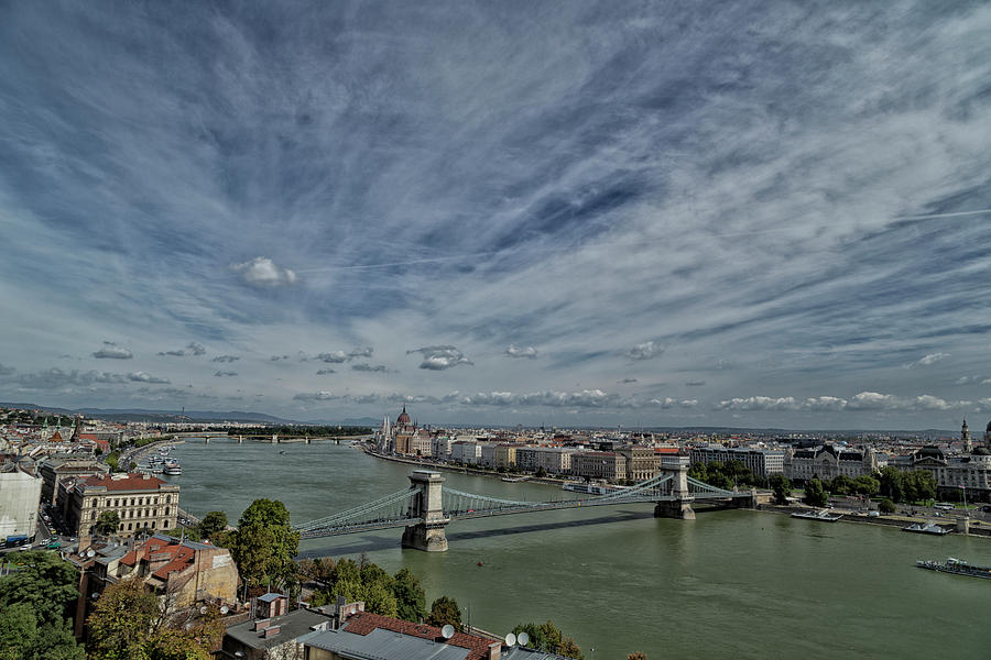 Danube View in Budapest #7 Photograph by Vivida Photo PC