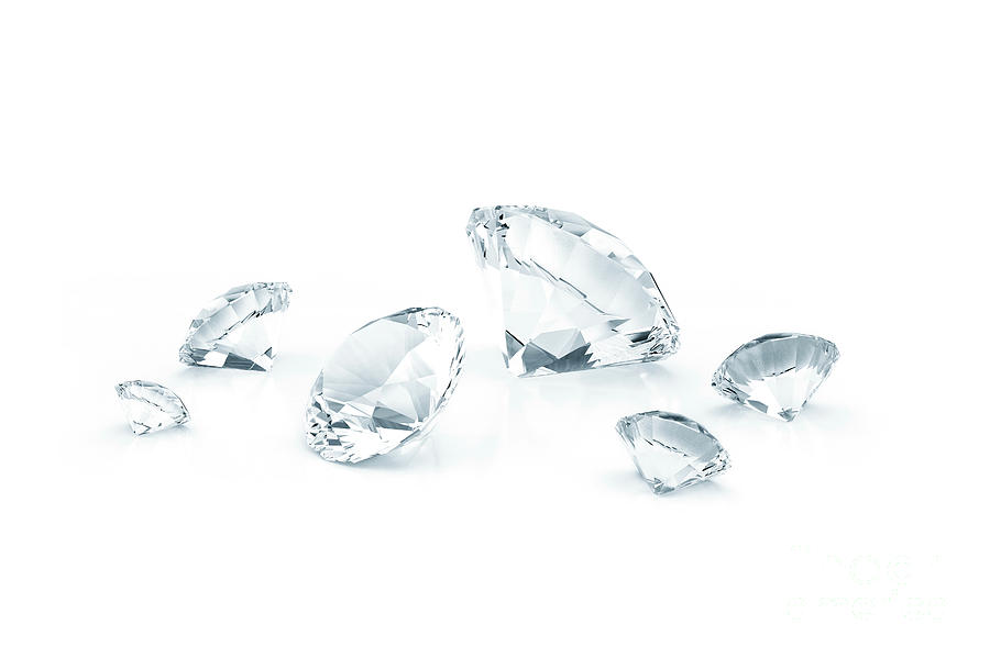 Diamonds #7 Photograph by Jesper Klausen/science Photo Library