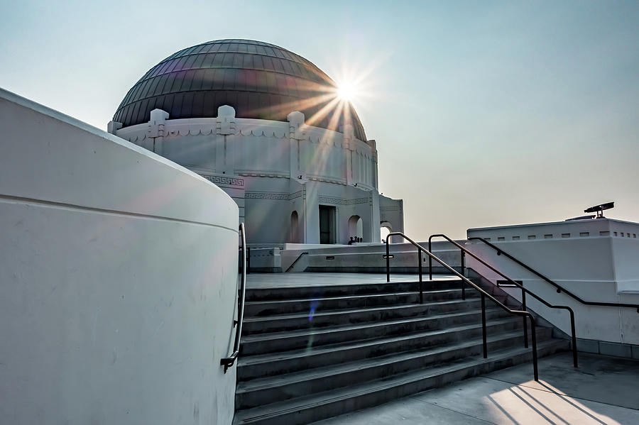 Famous Griffith observatory in Los Angeles california #7 Photograph by Alex Grichenko