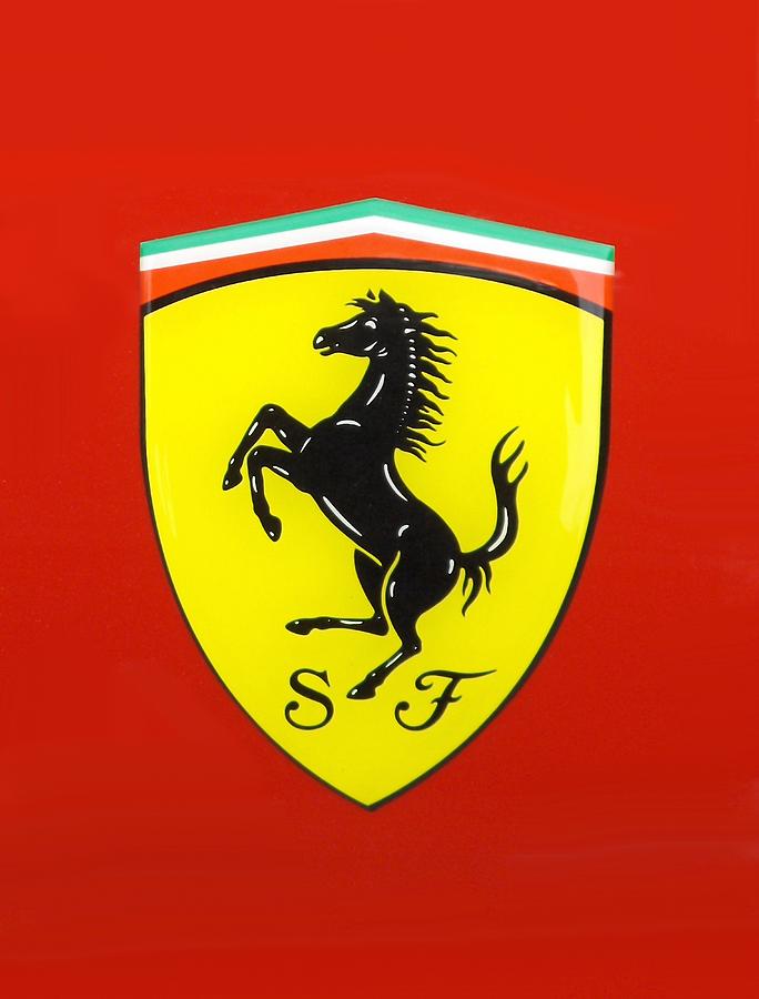 Ferrari Logo Digital Art by Ferrari Logo
