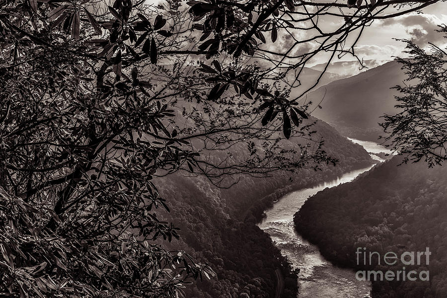 Grandview New River Gorge #7 Photograph by Thomas R Fletcher