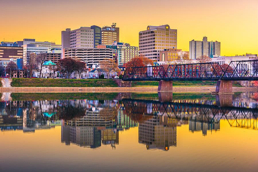 Harrisburg, Pennsylvania, Usa Skyline #7 Photograph by Sean Pavone Harrisburg, Pennsylvania, Usa Skyline #7 Photograph by Sean Pavone
