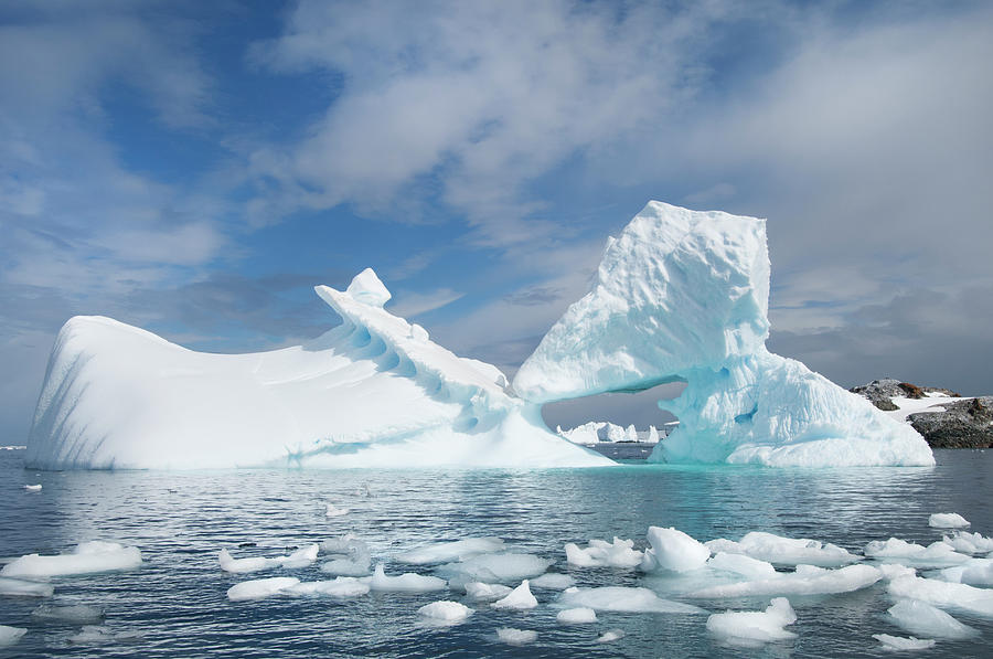 Iceberg Along The Antarctic Peninsula #7 Photograph by Mint Images - David Schultz