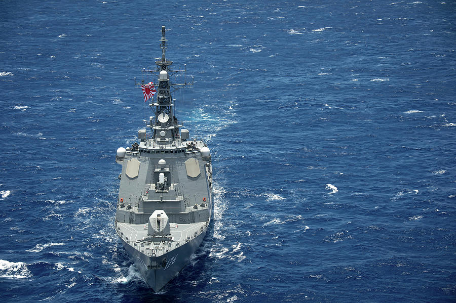 Japan Maritime Self-defense Force Photograph By Stocktrek Images - Fine ...