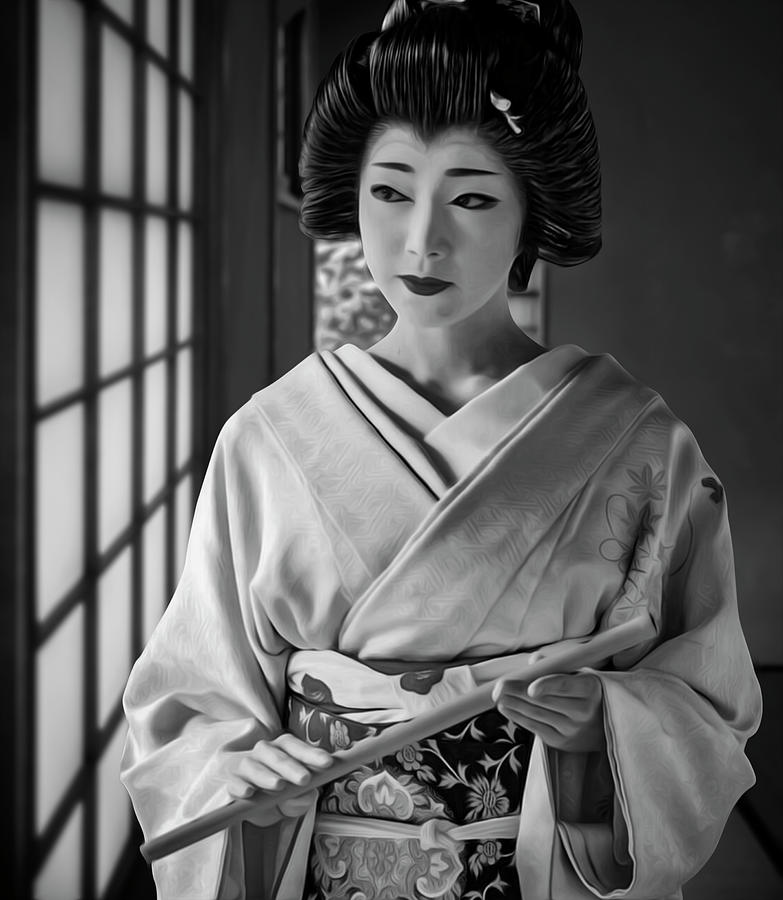 Japanese Geisha Photograph by Bob Nardi - Fine Art America