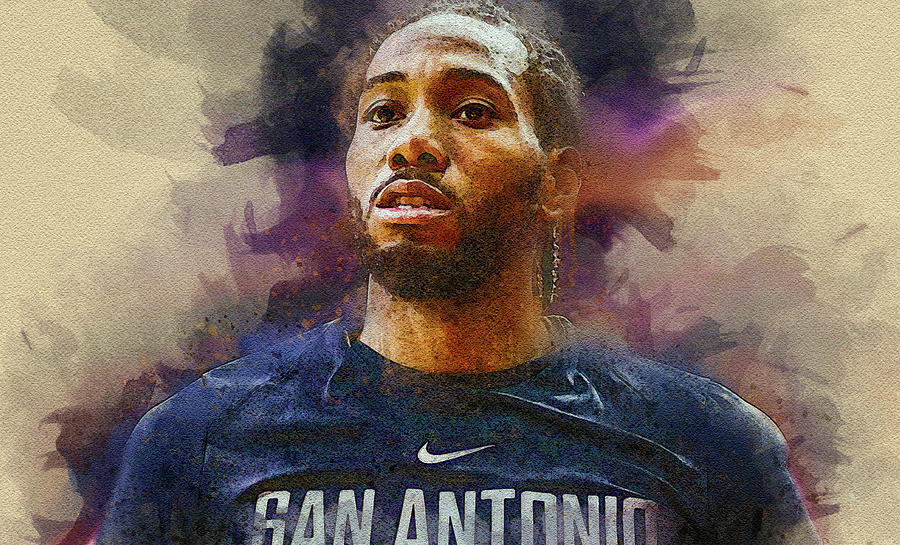 kawhi leonard painting