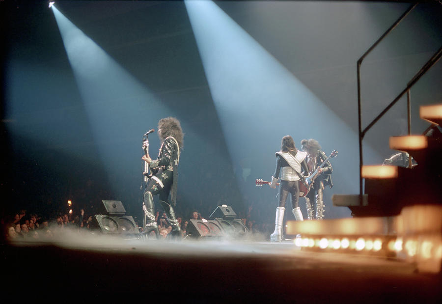 Kiss Performing #7 Photograph by Michael Ochs Archives