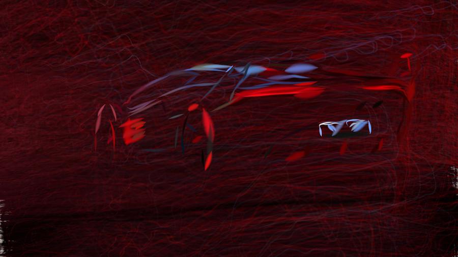 Lamborghini SC18 Drawing #8 Digital Art by CarsToon Concept