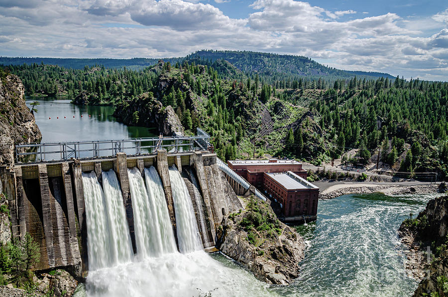 Long Lake Dam On The Spokane River #7 Photograph by Sam Judy - Pixels