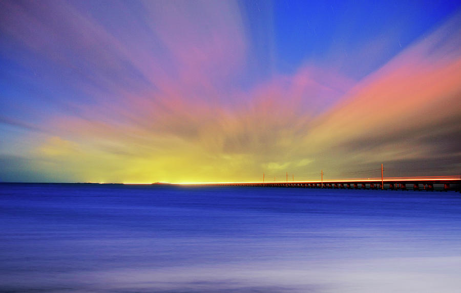 7 Mile Bridge Photograph by Scott Meyer - Fine Art America