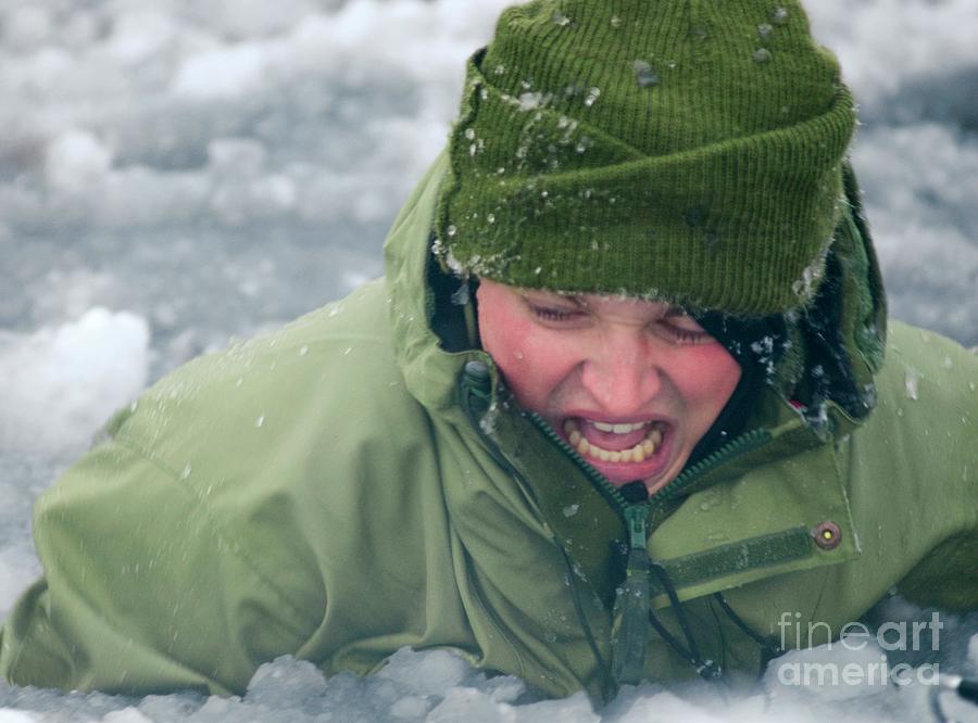 Winter Photograph - Military Arctic Survival Training #7 by Louise Murray/science Photo Library