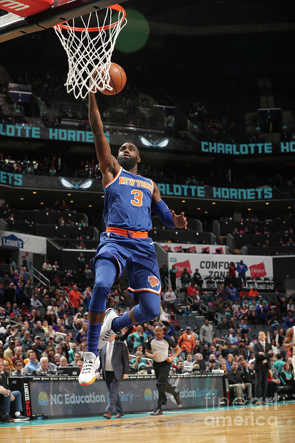 New York Knicks V Charlotte Hornets #7 Photograph by Kent Smith