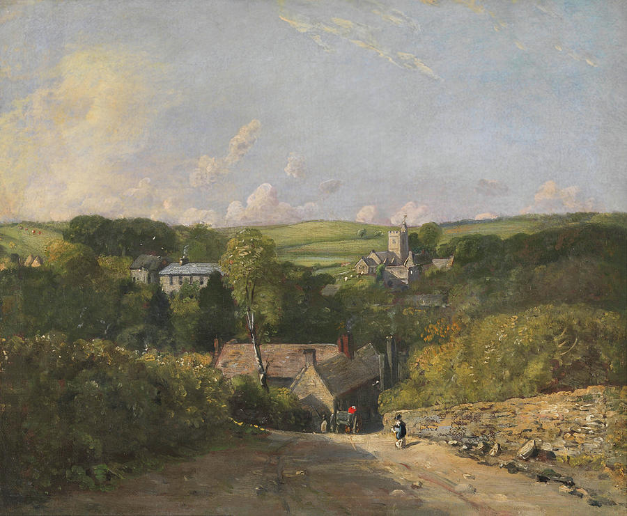 Cottage Painting - Osmington Village #7 by Mountain Dreams