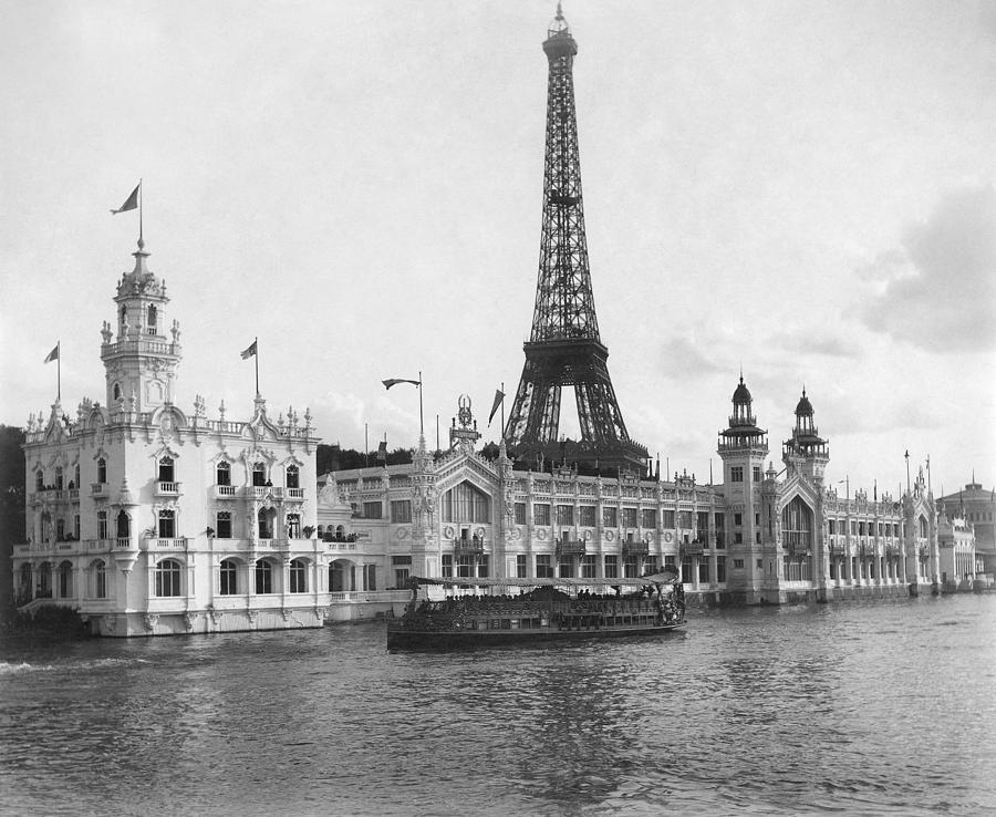 Paris Exposition, 1889 #7 Photograph by Granger