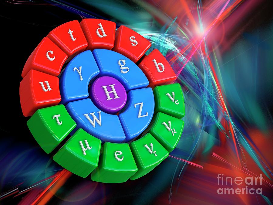 Particle Physics Standard Model #7 Photograph by Laguna Design/science Photo Library