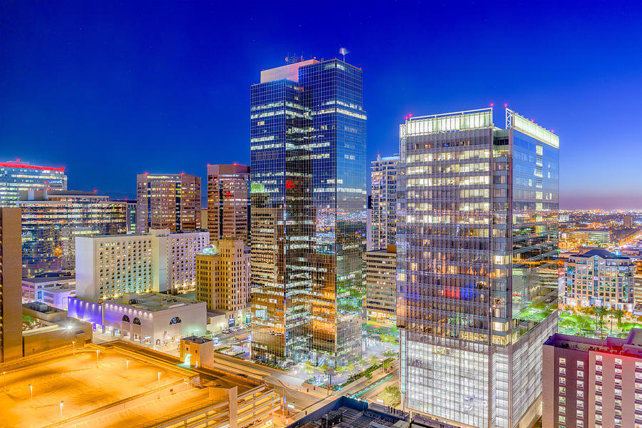 Phoenix, Arizona, Usa Cityscape Photograph by Sean Pavone - Fine Art ...