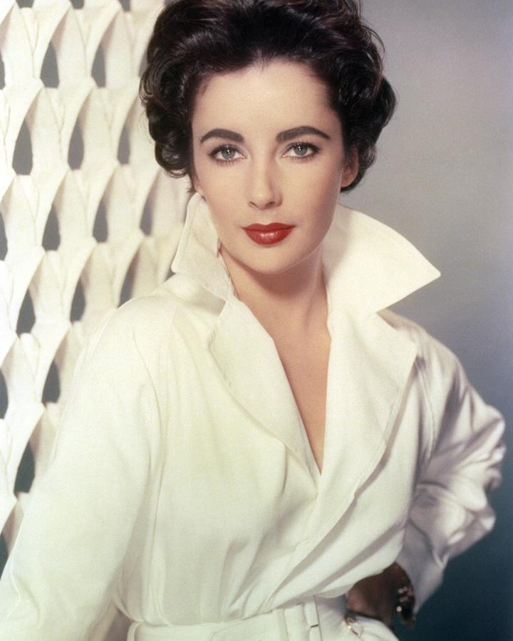 Portrait Of Elizabeth Taylor Photograph by Globe Photos - Fine Art America