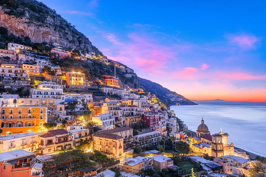 Positano, Italy Along The Amalfi Coast Photograph by Sean Pavone - Fine ...