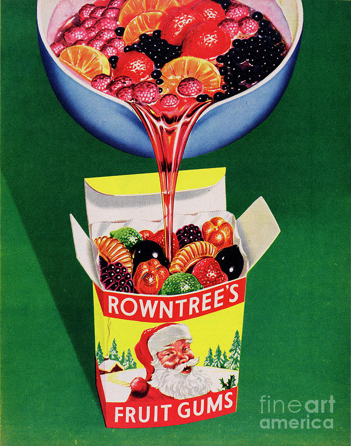 Rowntrees Fruit Gums Photograph by Picture Post