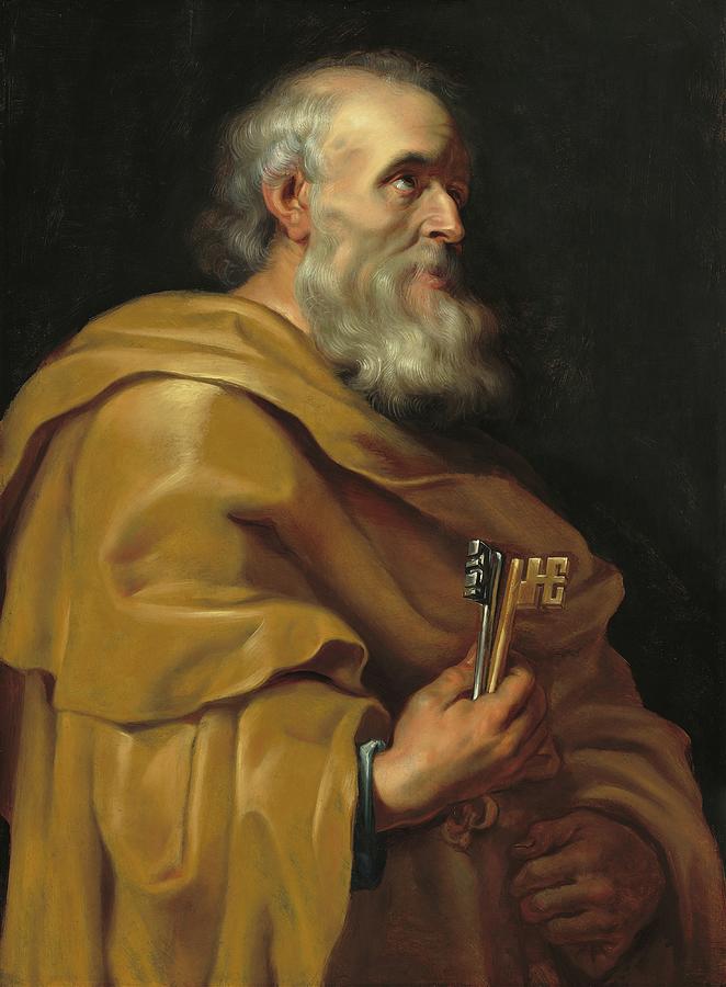 Saint Peter Painting by Peter Paul Rubens - Pixels