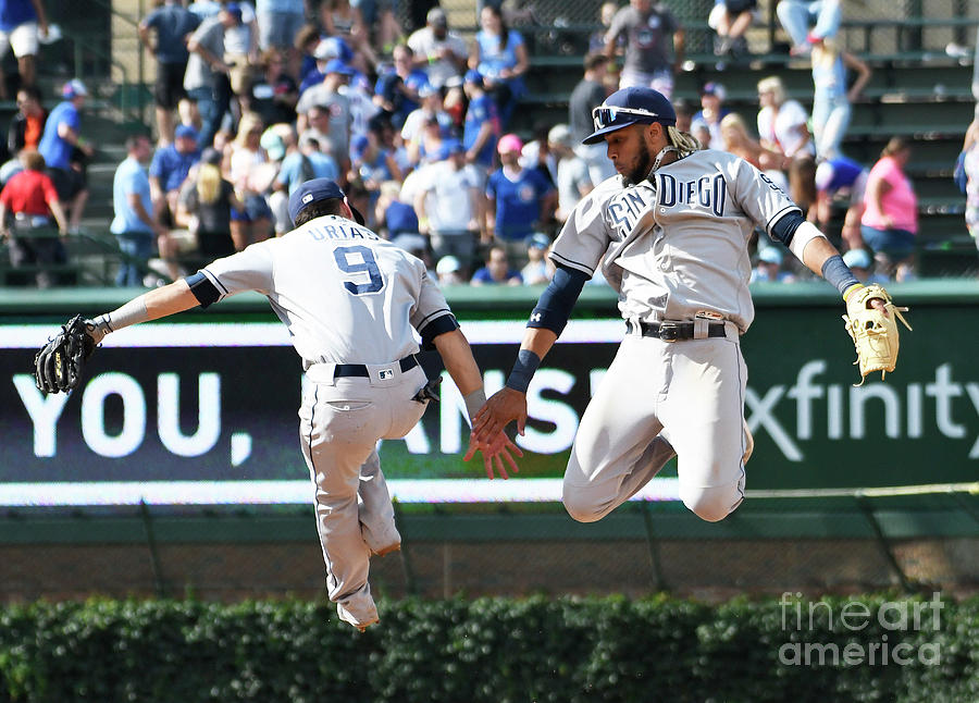 San Diego Padres V Chicago Cubs Photograph by David Banks San Diego Padres V Chicago Cubs Photograph by David Banks