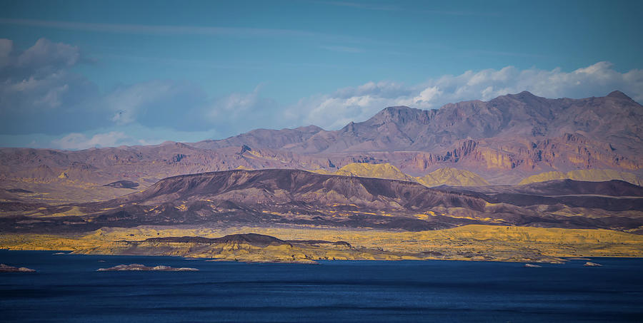 Scenes At Lake Mead Nevada Arizona Stateline #7 Photograph by Alex Grichenko