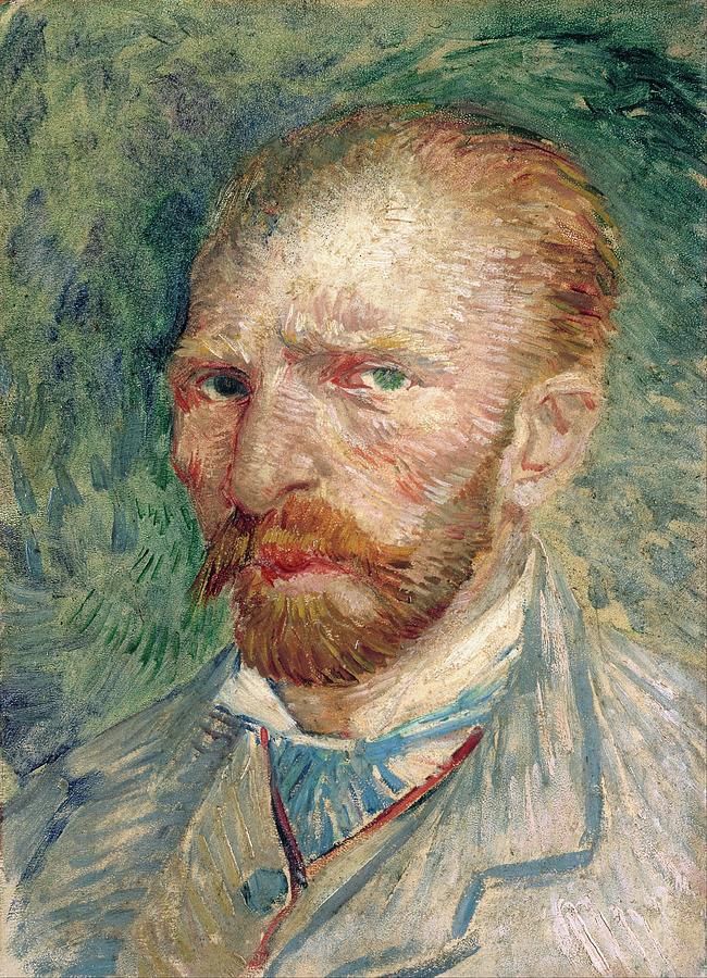 Vincent Van Gogh Painting - Self-portrait by Vincent Van Gogh