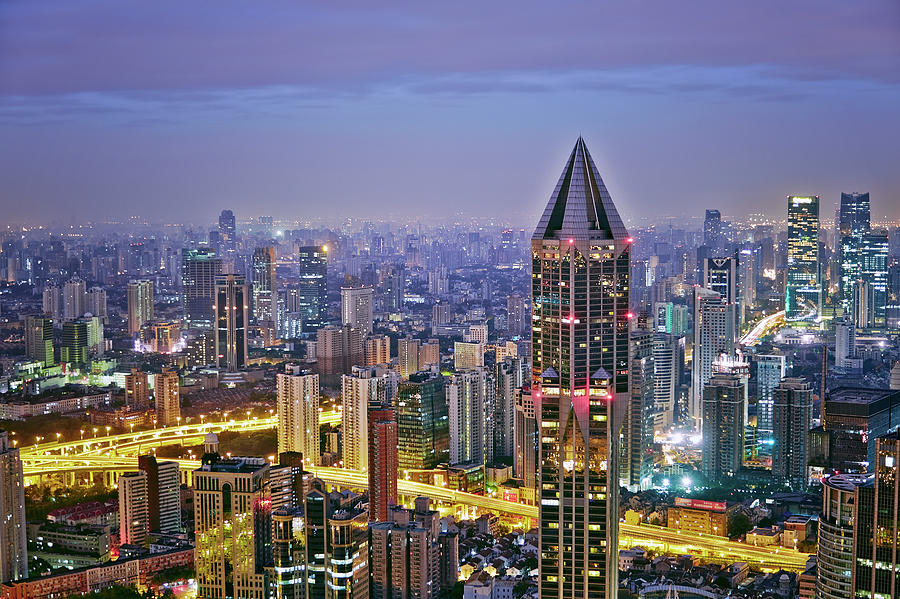 Shanghai Photograph by Blackstation Shanghai Photograph by Blackstation