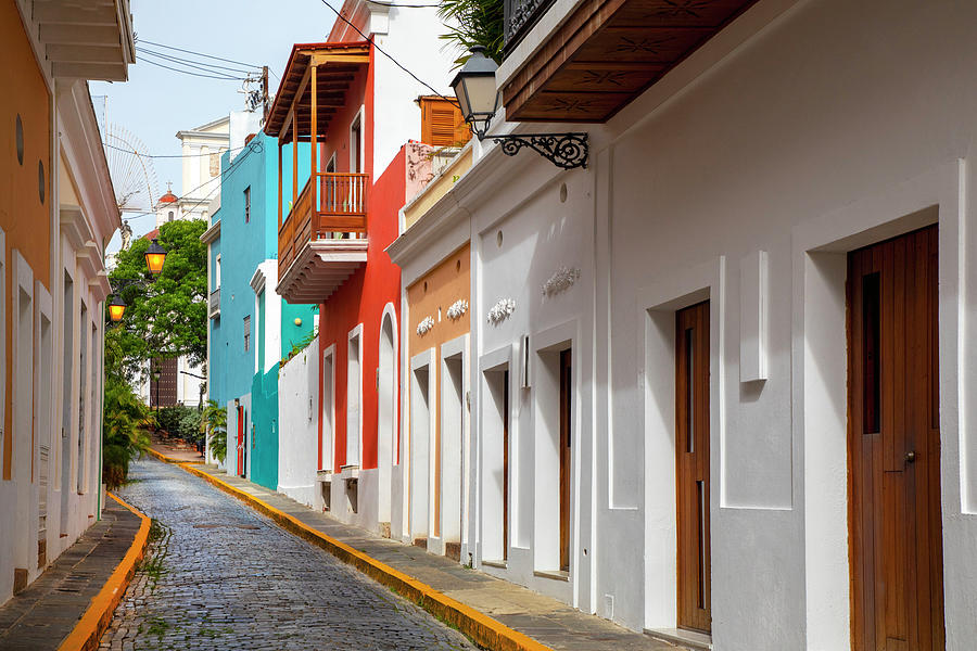 Streets, Old San Juan, Puerto Rico #7 Digital Art by Claudia Uripos