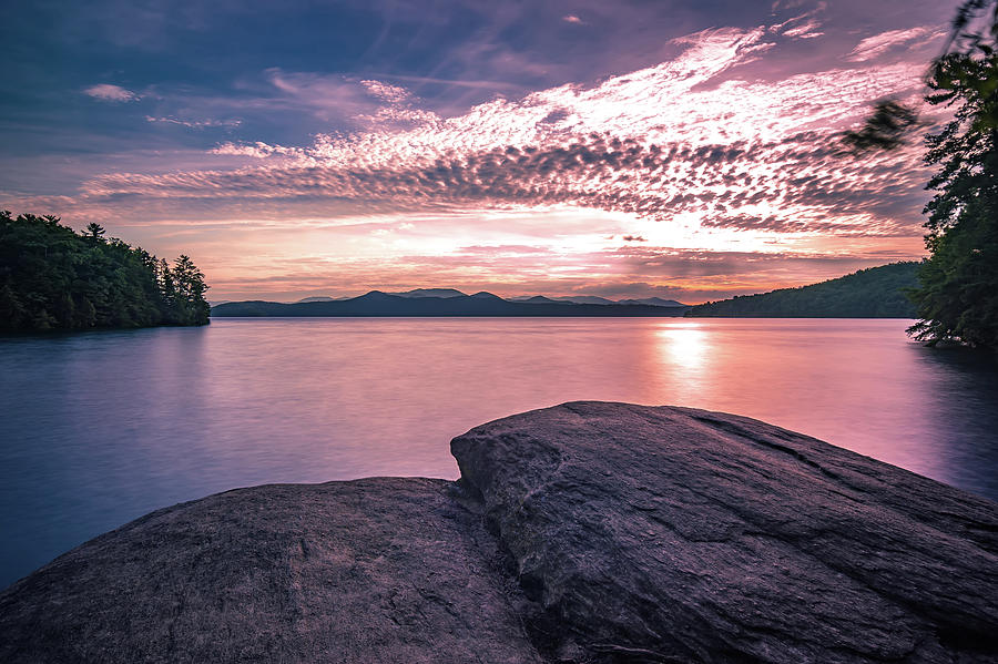 Sunrise On Lake Jocassee South Carolina #7 Photograph by Alex Grichenko