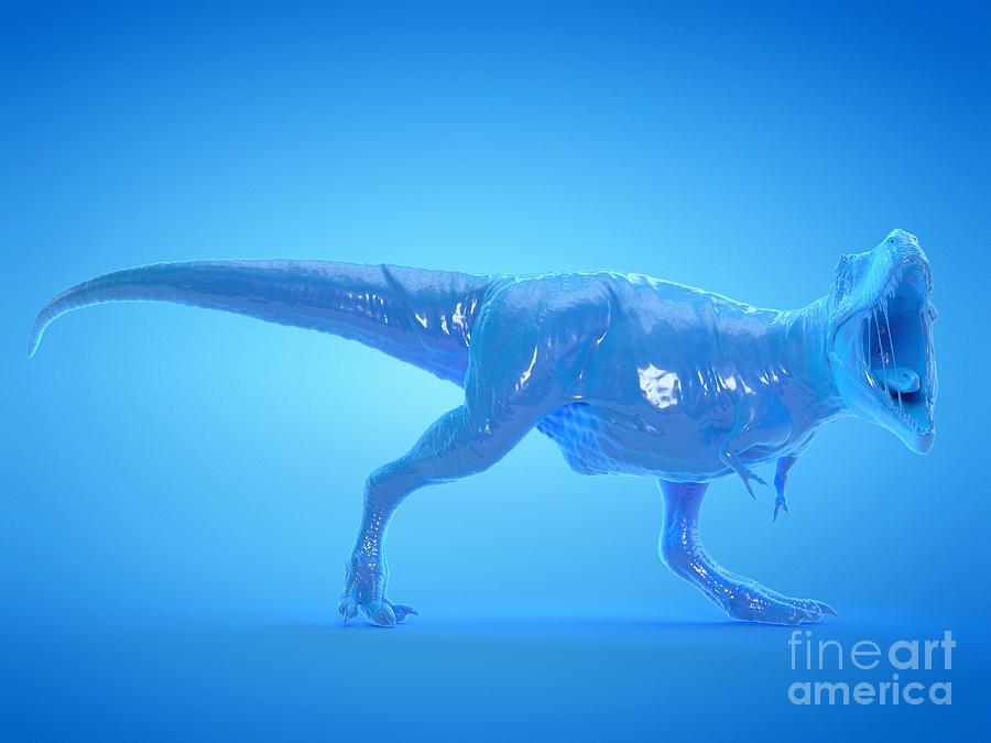 T-rex #7 Photograph by Sebastian Kaulitzki/science Photo Library