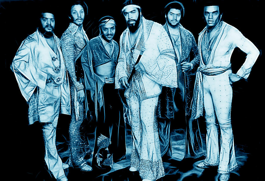 The Isley Brothers Mixed Media - The Isley Brothers Collection #7 by Marvin Blaine