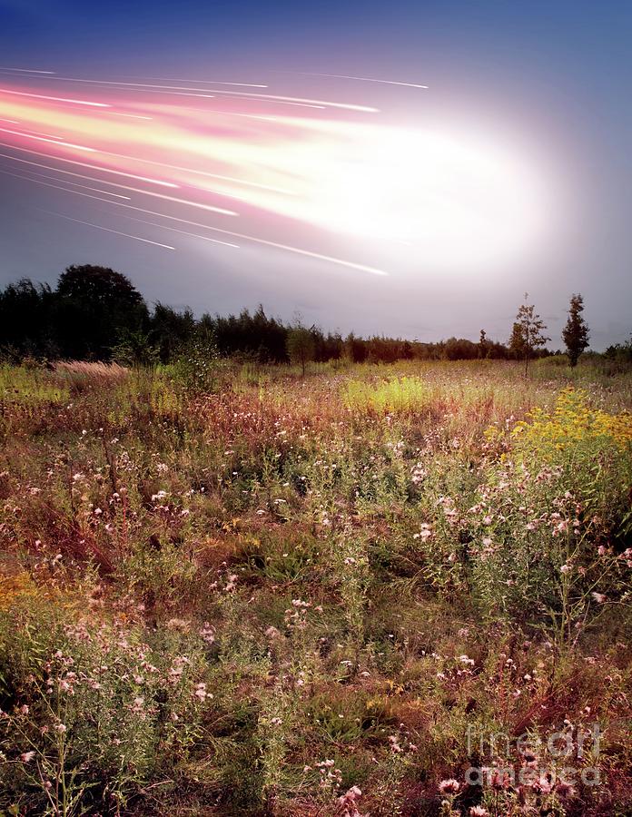 Tunguska Event #7 by Detlev Van Ravenswaay/science Photo Library