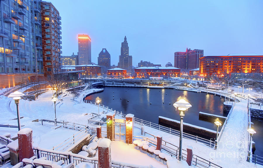 Winter in Providence, Rhode island Photograph by Denis Tangney Jr Pixels