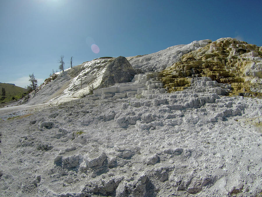 Yellostone National Park Wyoming Mammoth Springs Landscape #7 Photograph by Alex Grichenko