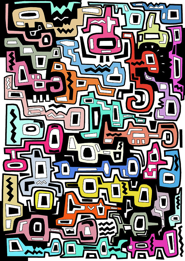 Pattern Digital Art - 70 by Miguel Balb?s
