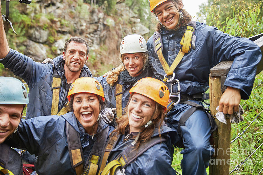 Adventure Photograph - Portrait Smiling by Caia Image/science Photo Library Adventure Photograph - Portrait Smiling by Caia Image/science Photo Library