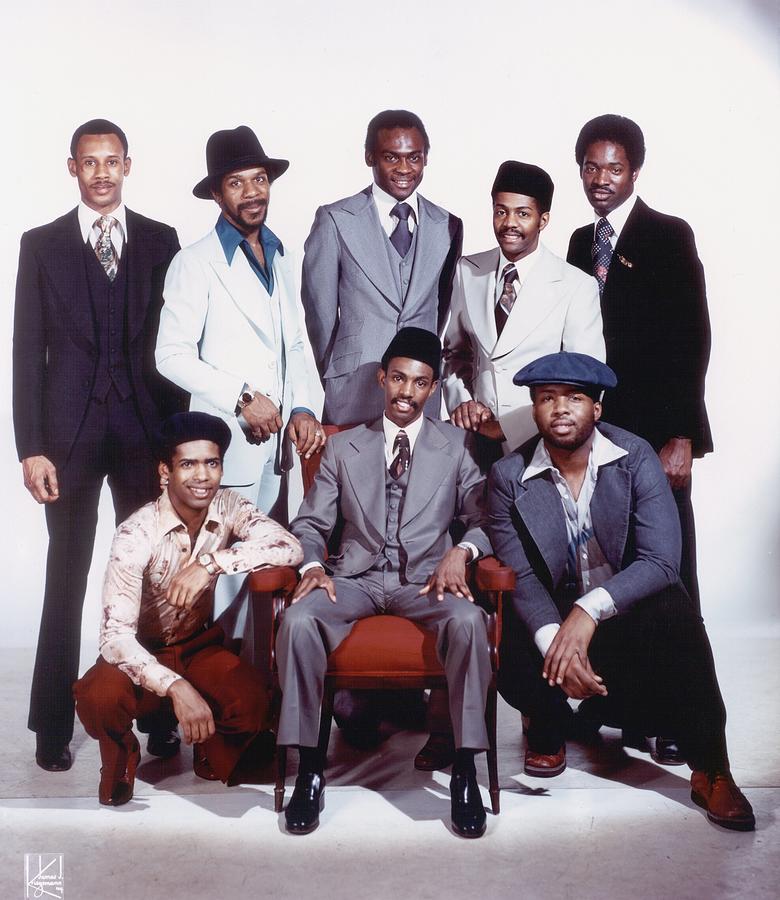 70s R&b Group Kool & The Gang Photograph by Michael Ochs Archives