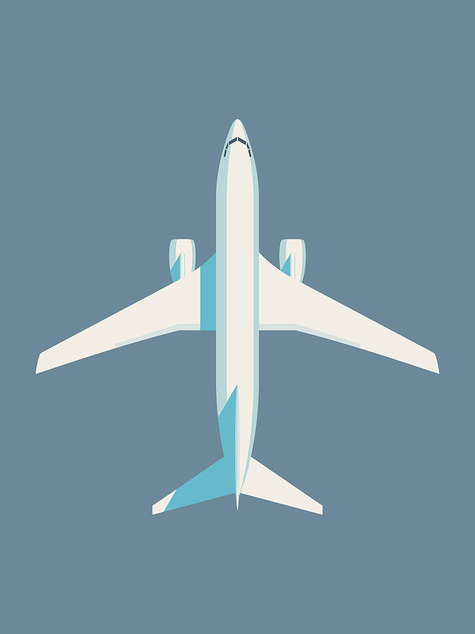 Airplane Photograph - 737 Passenger Jet Airliner Aircraft - Slate by Ivan Krpan Airplane Photograph - 737 Passenger Jet Airliner Aircraft - Slate by Ivan Krpan