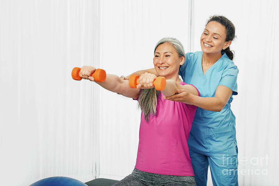 Physiotherapy #74 Photograph by Peakstock / Science Photo Library