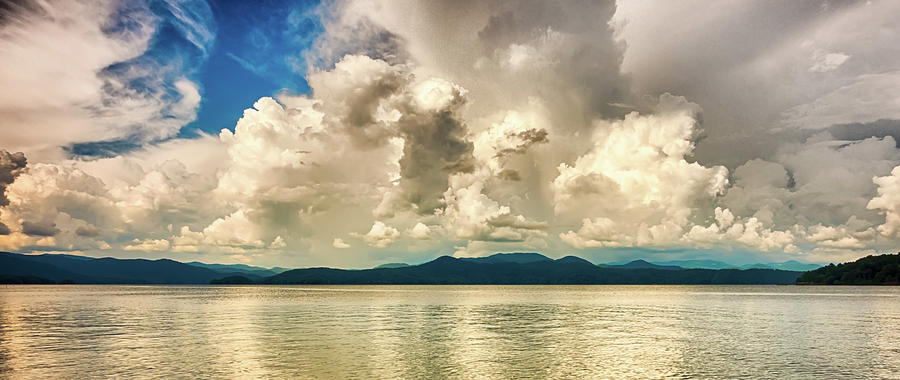 Beautiful landscape scenes at lake jocassee south carolina #77 Photograph by Alex Grichenko